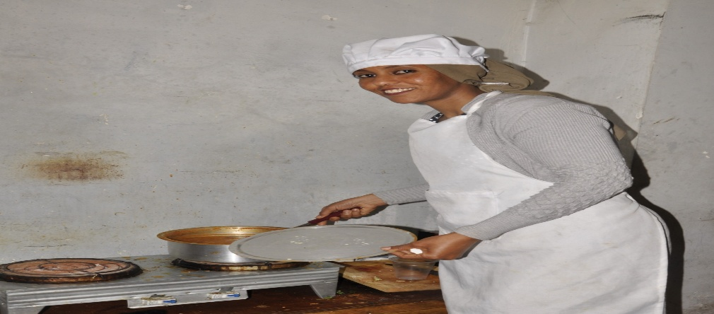 Jewhara Muhusien - Food preparation entrepreneur and Mignote beneficiary